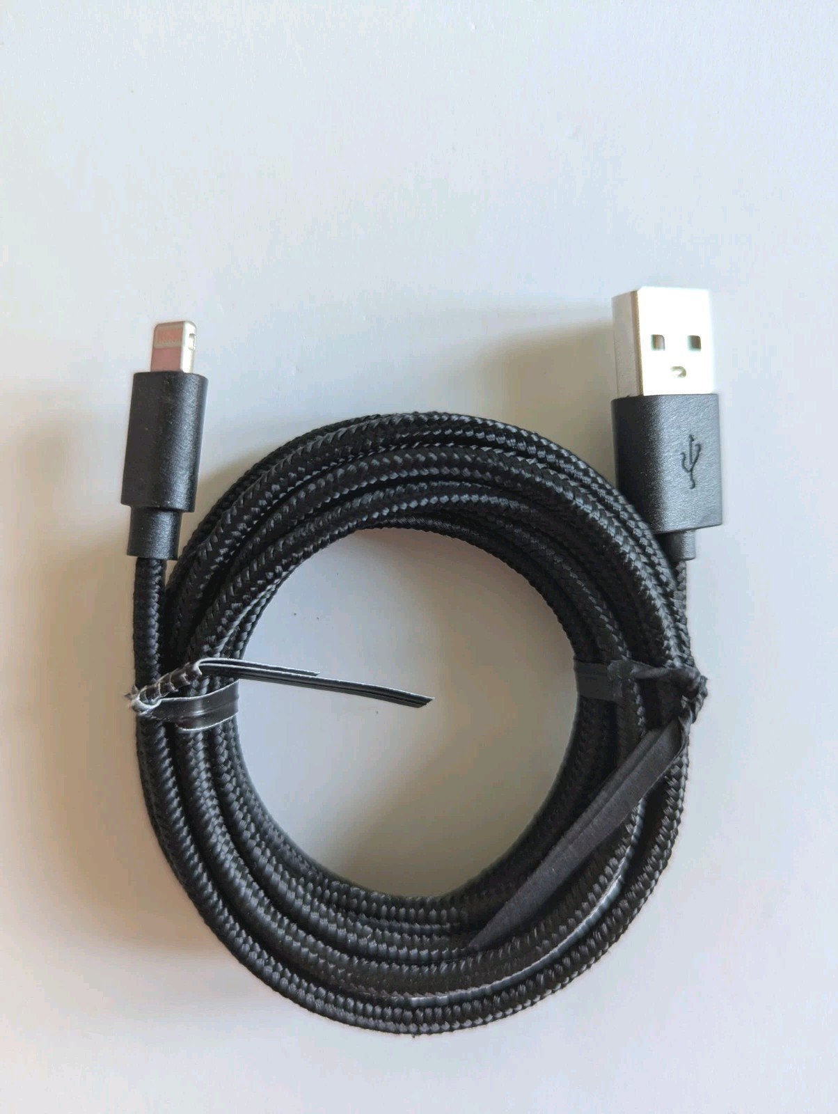 iPhone & iPad Charger Cable 2M Hi-Speed Braided USB Lead Data Sync, 480Mbps