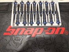 Snap-on Tools 14pc Power Blue Soft Grip Long Punch Chisel Set Ppcsgl714mb Rare