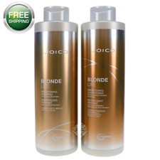 JOICO BLONDE LIFE Brightening Shampoo & Conditioner 33.8oz LITER DUO SET