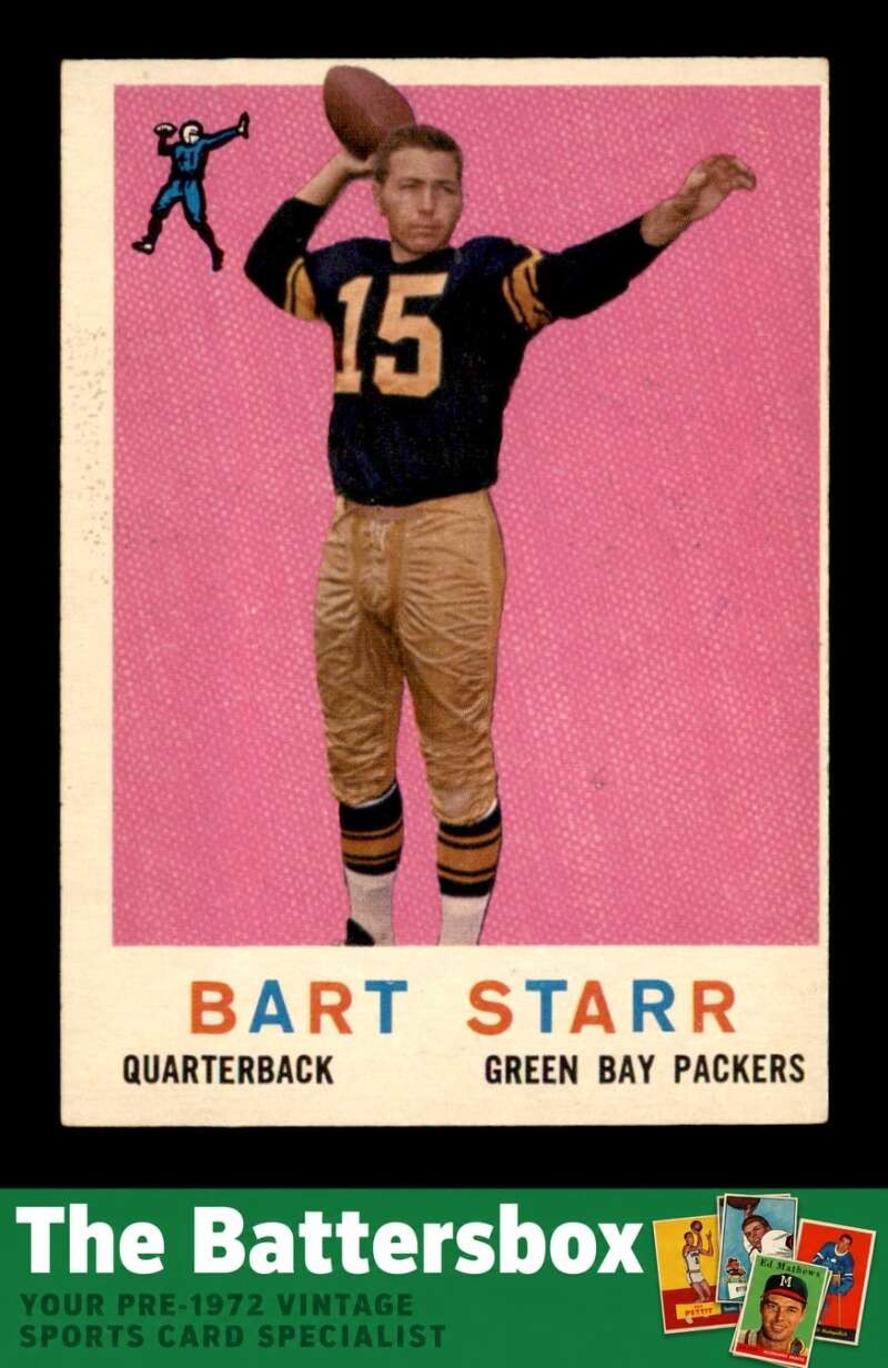 1959 Topps #23 Bart Starr   EX+ X3794905