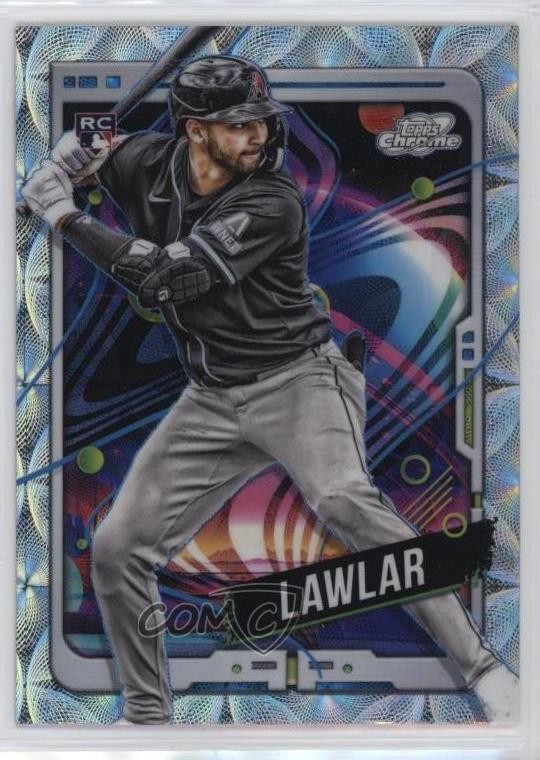 2024 Topps Cosmic Chrome Nucleus Refractor Jordan Lawlar #105 Rookie RC 11qd