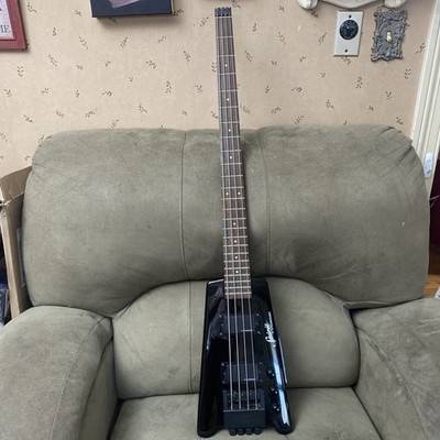 Steinberger Spirit XT-2 Electric Bass Guitar 4-String, Black, Headless
