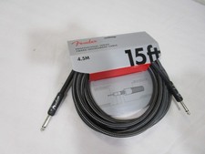 New Fender Professional Series 15 ft Tweed Instrument Cable -------------- Cool 