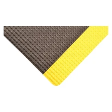 NOTRAX 482S0023YB Antifatigue Mat,Black/Yellow,2 ft. W 414W82
