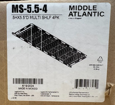 Middle Atlantic MS-5.5-4 Device-Mounting Rackshelf Pack of 4 