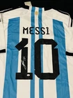 Lionel Messi Signed Argentina Pro Style Soccer Jersey COA