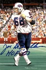 Joe DeLamielleure HOF Autographed/Inscr Goal Line Art GLAC Postcard Bills JSA 19