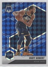 2020-21 Panini Mosaic Blue Mosaic Prizm 68/99 Rudy Gobert #58 0k9x
