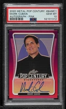 2020 Leaf Pop Century Pink 11/15 Mark Cuban #BA-MC1 PSA 10 GEM MT Auto 6ns