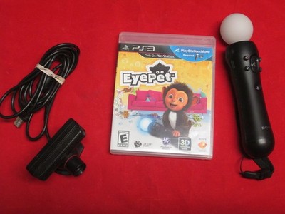 PlayStation 3 Eyepet Move Bundle With Eye Camera And Motion Controller 1610