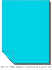 Lee Filters Lighting Gel Sheet 141 Bright Blue