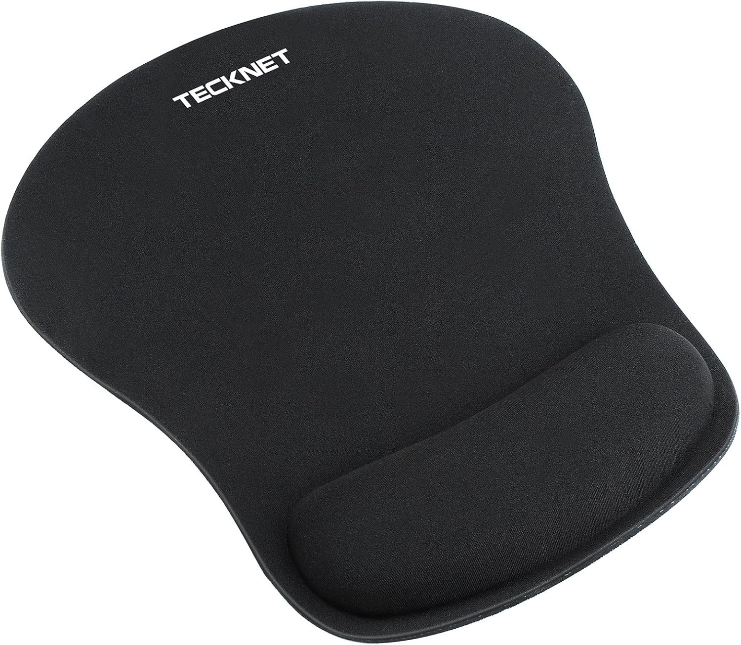 Mouse Mat with Wrist Support Memory Foam Black 240 x 215mm - Image 4