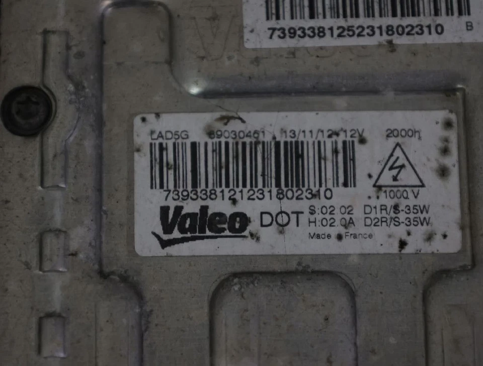 Scheinwerfer rechts Peugeot 807 EB 1401106180 Xenon VALEO 03-2013 - Bild 4 von 4