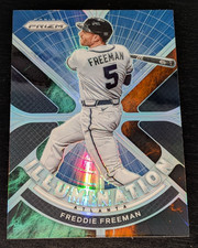 Freddie Freeman Atlanta Braves 2021 Panini Prizm Illumination COSMIC HAZE PRIZM