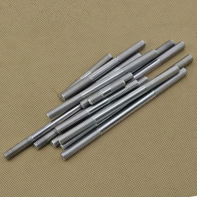 4mm M4 Double End Steel Threaded Stud Bolts Screws A2 304 Stainless Steel