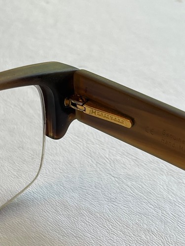 Montatura occhiali vintage HOFFMANN per Morgenthal Frederics ~ originale CORNO Germania - Foto 6 di 22