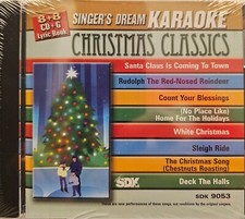 CHRISTMAS SINGER'S DREAM  KARAOKE CDG