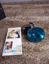 Vintage POLAROID FLASH BULB UNIT 268  10 M3B Sylvania Blue Dot Flashbulbs