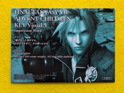 Final Fantasy Ⅶ 1-077 SQUARE ENIX 2006 Japanese Game TCG | eBay