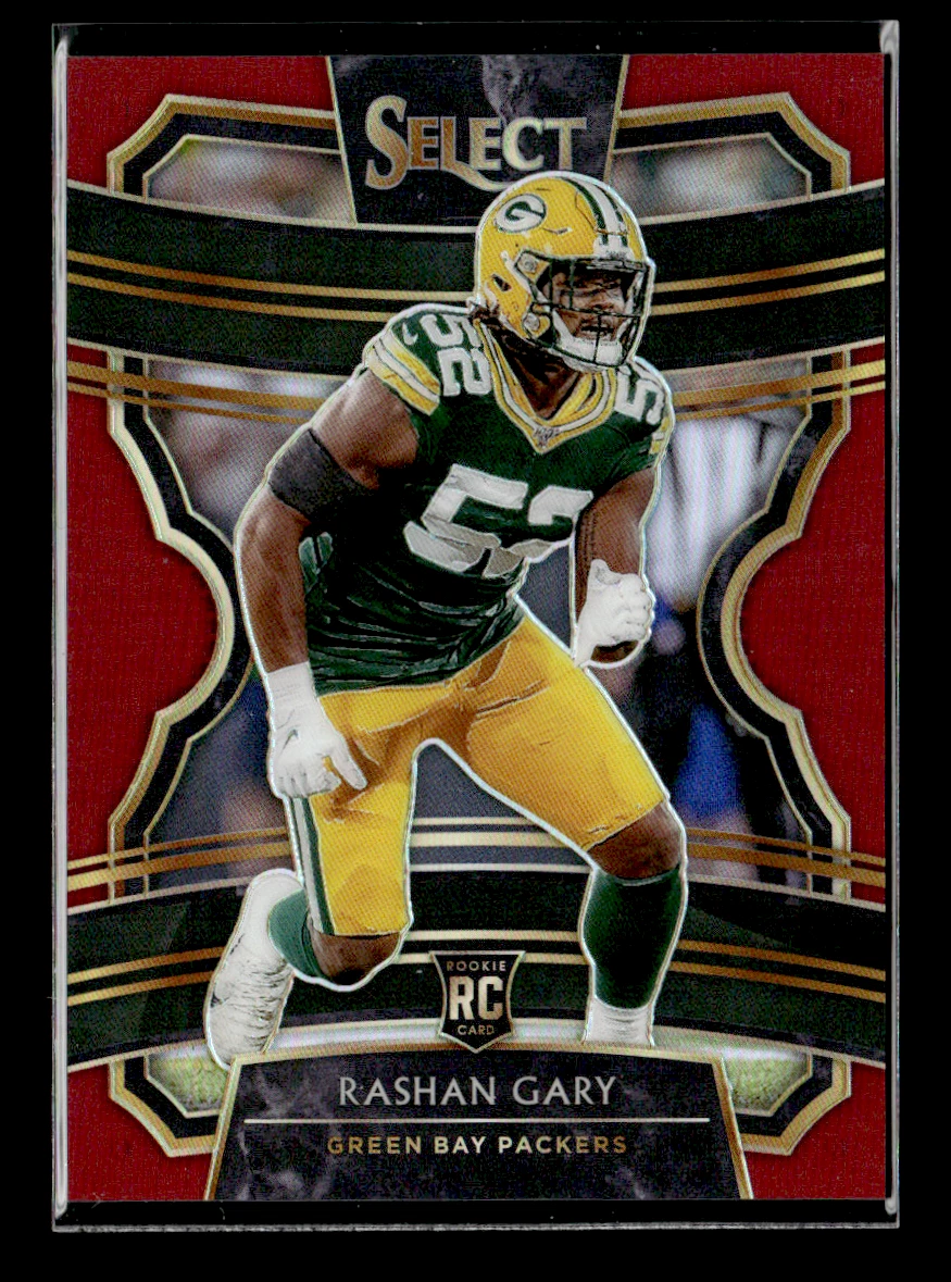 2019 Panini Select #54 Rashan Gary Maroon Prizm /149 RC Rookie