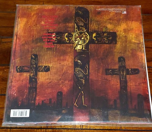 SLAYER SEASONS IN THE ABYSS CLEAR VINYL LP RECORD 141/666 NEVER PLAYED NM - Picture 2 of 2