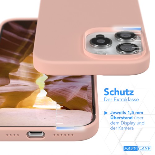 EAZY CASE für Apple iPhone 16 Pro Max Hülle Silikon Schutzhülle Premium Bumper - Afbeelding 3 van 22