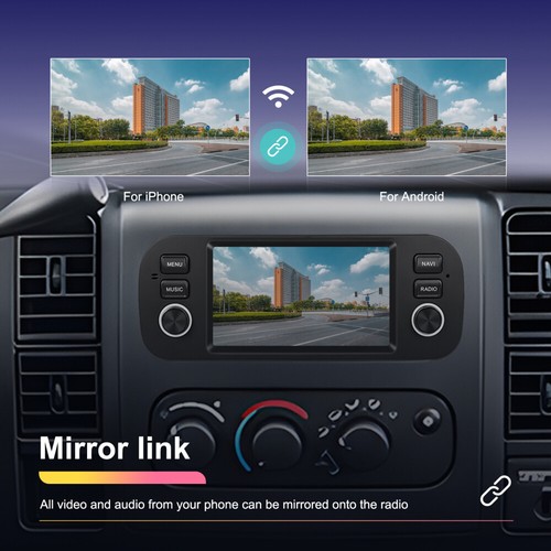 7" Autoradio Für Jeep Chrysler Dodge GPS Navi WiFi BT CarPlay Android 15 2+64GB - Bild 7 von 20