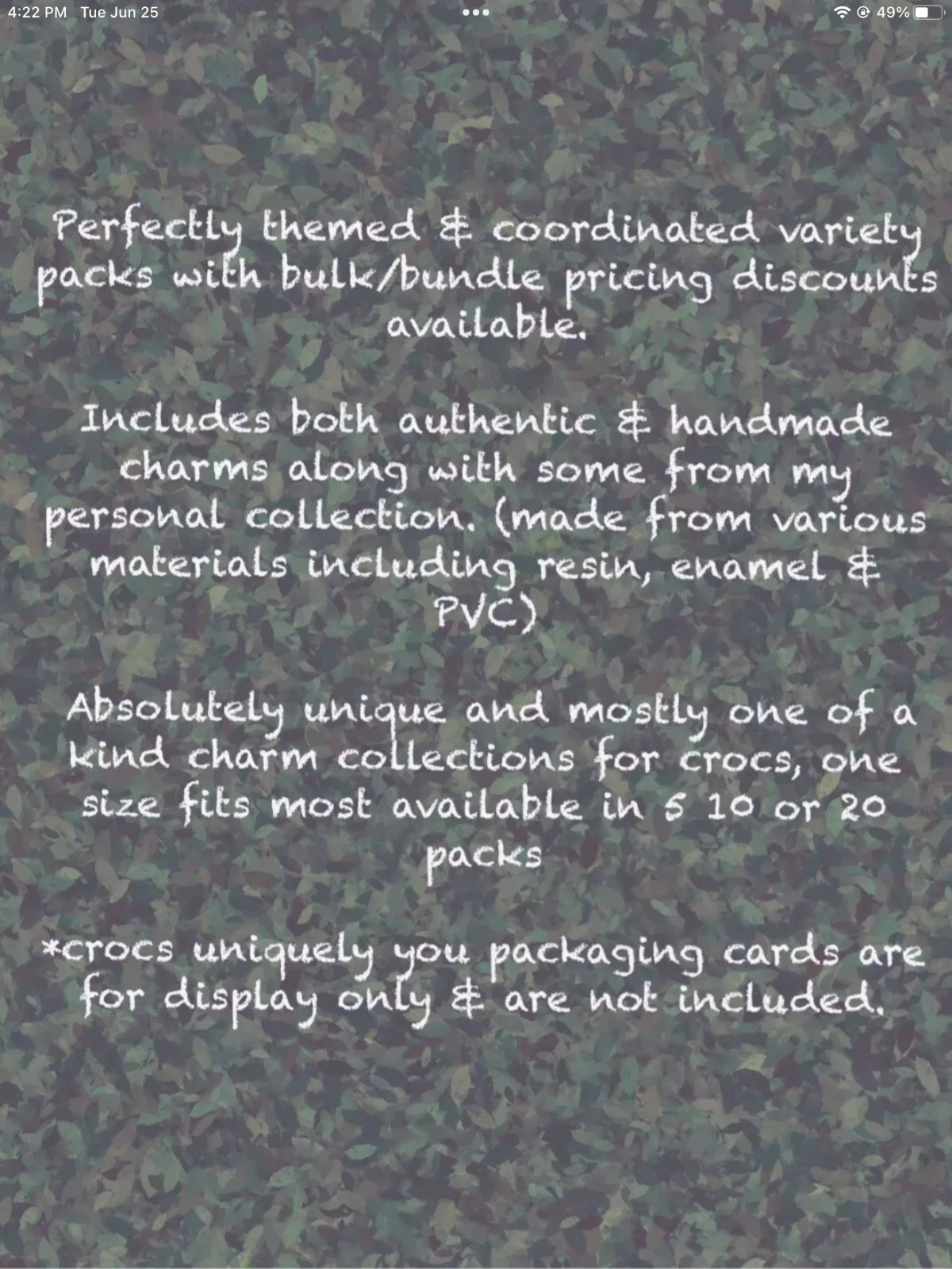 Handmade Shoe Charm Accessories Set 5 - 10 pack Dc Comics Batman Logo Batmobile