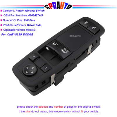 NewPower Window Switch For Dodge Grand Caravan Chrysler Town Country 04602627AG