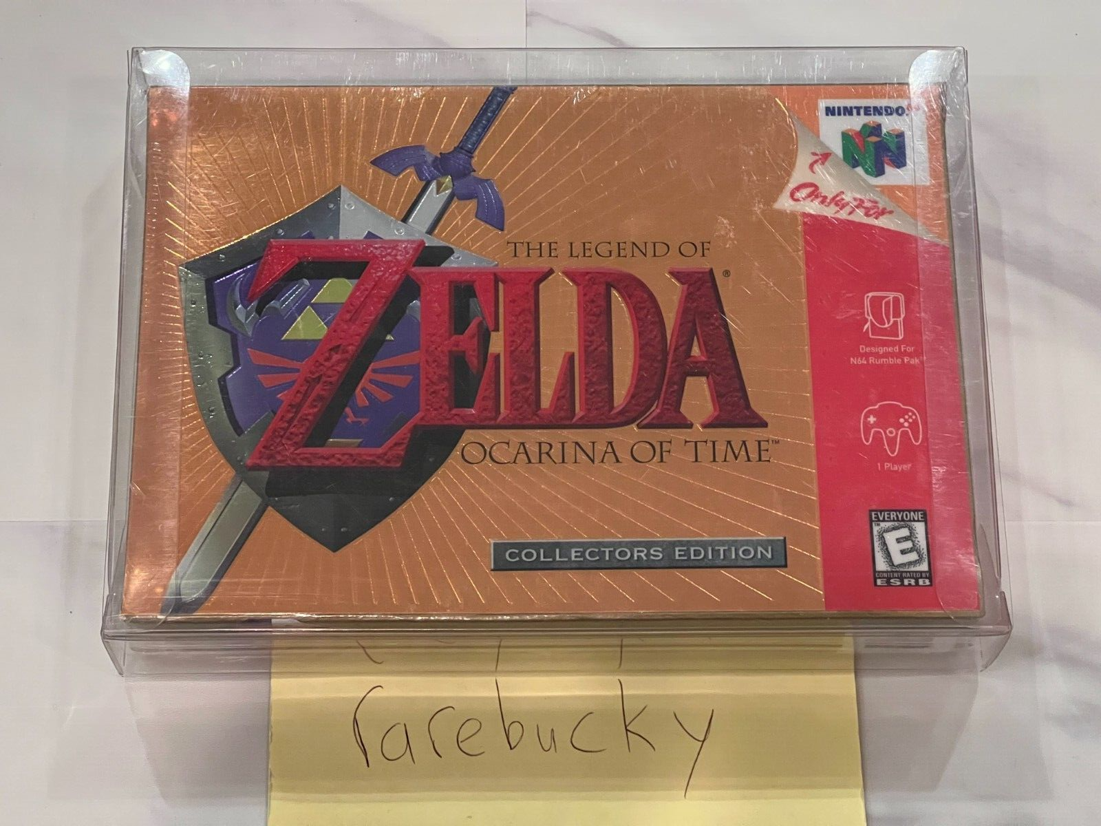 Lot Detail - 1998 N64 Nintendo 64 (USA) The Legend of Zelda: Ocarina of  Time Non Collectors edition Sealed Video Game - WATA 9.6/A++