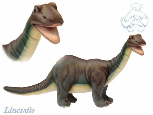 Hansa Brontosaurus 6134 Soft Toy Dinosaur Sold by Lincrafts UK Est.1993