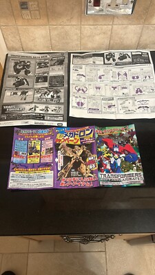 Transformers Animated Soundwave Electrostatic Instructions Pack