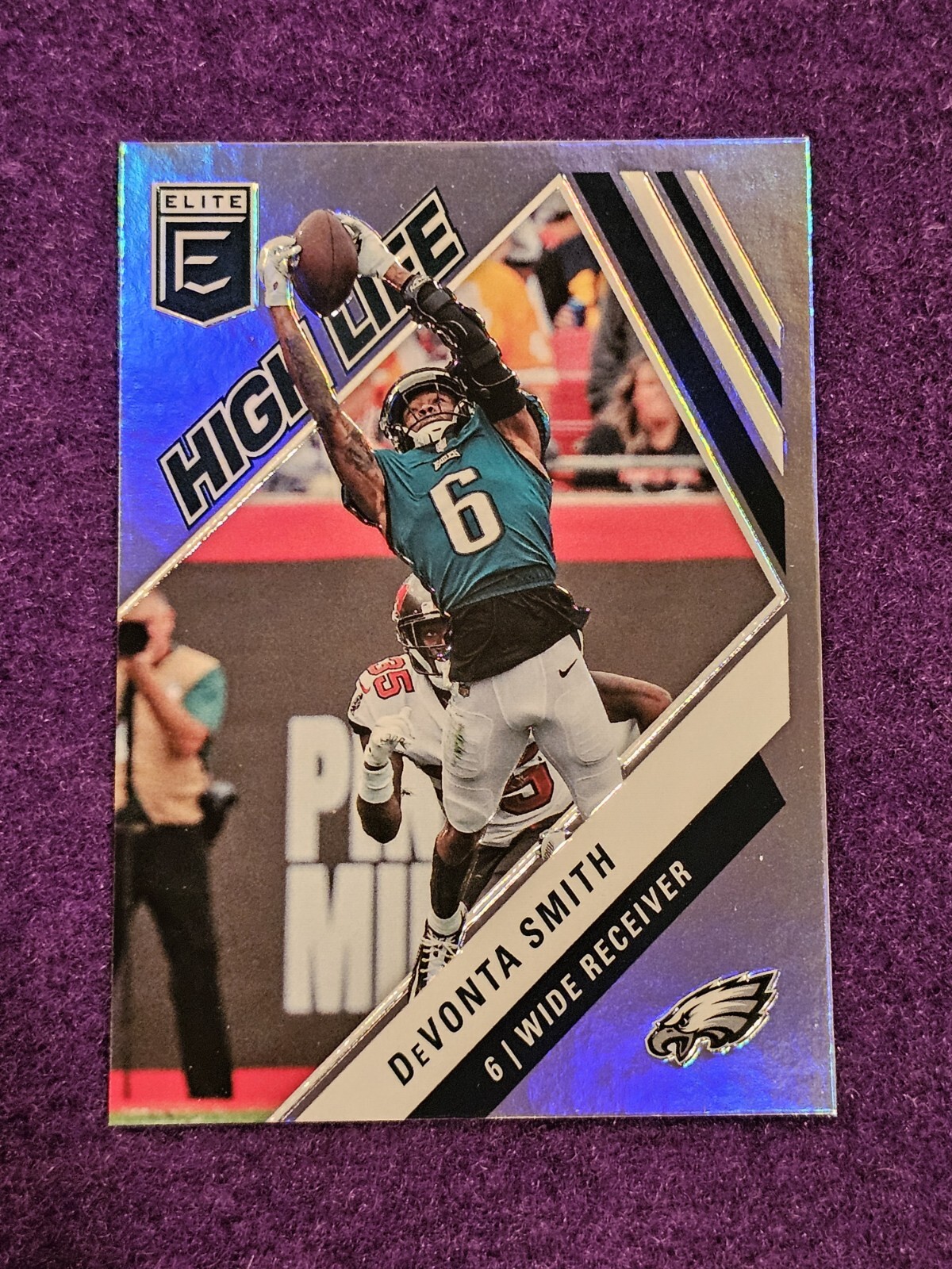 2022 Donruss Elite - DeVonta Smith - High Life - #HL-15 - Eagles