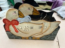 Stara skrzynka na kwiaty żelazo dł. 26 cm bardzo dekoracyjna