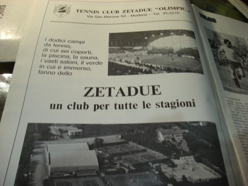 1975 NR 2 MODENA SPORT RARE LOYAL CARPI SASSUOLO FERRARI ZETADUE MIRANDOLA - Picture 2 of 8