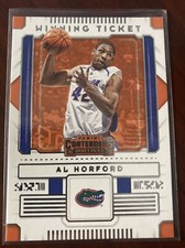 Al Horford 2020 Panini Contenders Draft Picks Basketball Winning Ticket No. 18