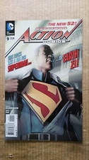 ACTION COMICS v2 #9 NM 2012 DC Comics  SUPERMAN   1st App CALVIN ELLIS SUPERMAN