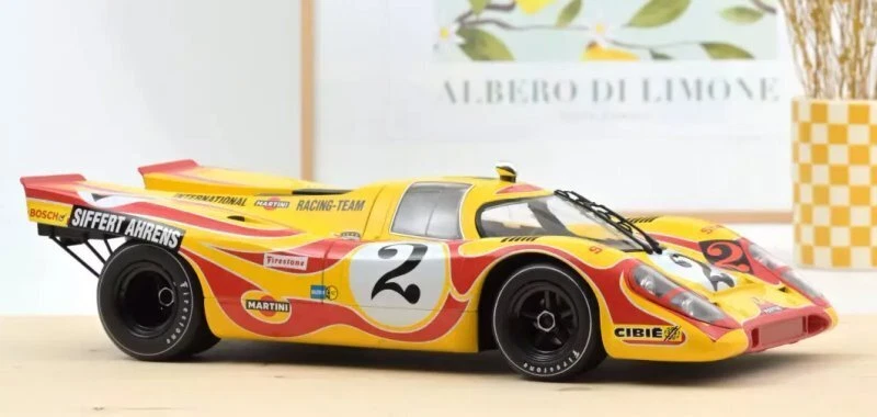 Norev 1:18 Porsche 917K #18 A.A.W. 24h LeMans 1970 G. van Lennep, D. Piper Dirty Version 187580G