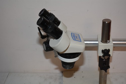 Meiji EMZ Stereozoom Microscope W/ Boom stand #W4996 - Picture 5 of 7
