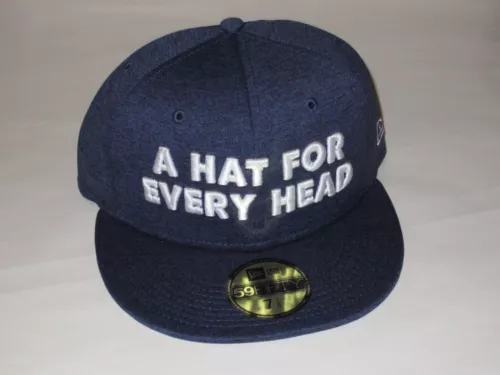 Dionic Slogan Light Navy Blue ShadowTech New Era 59Fifty 7 1/8 NEW! Hat Club