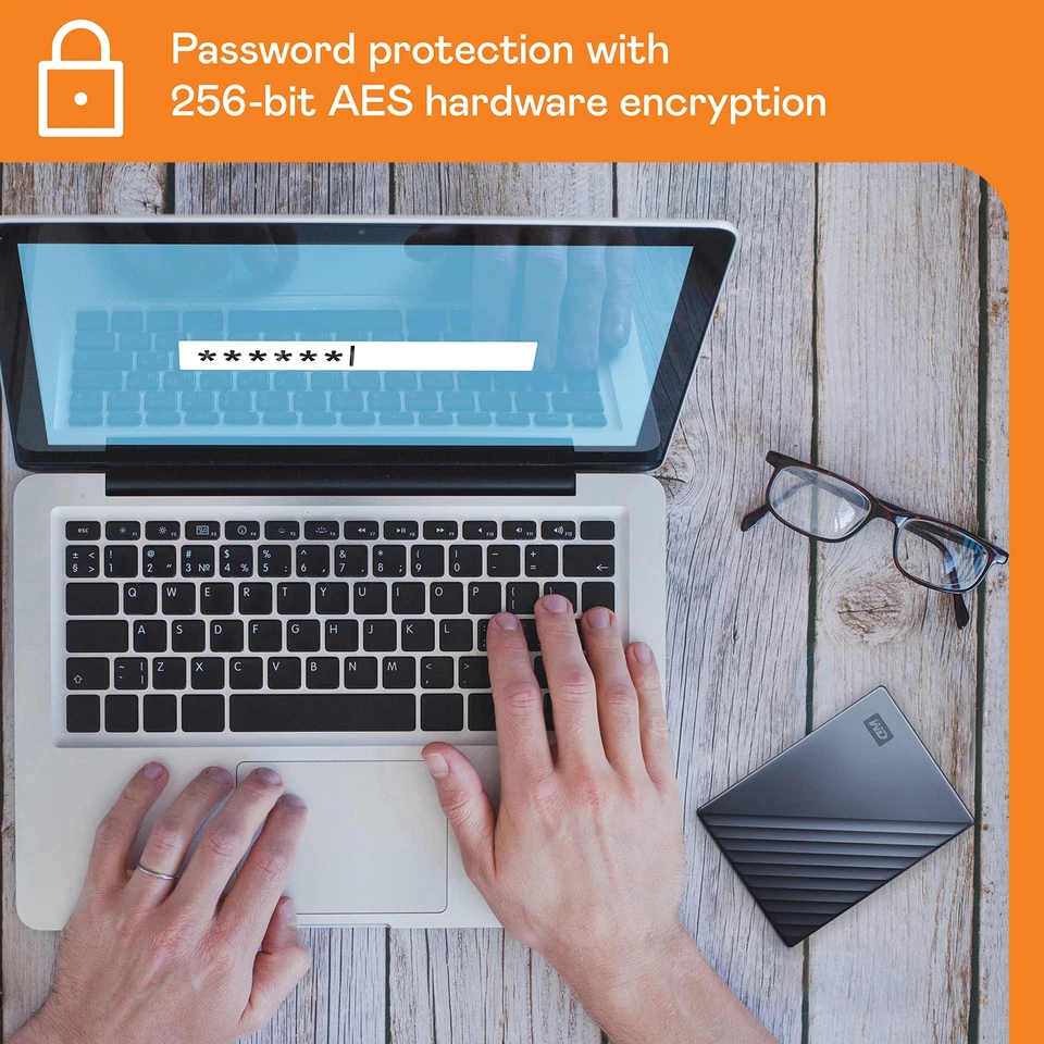 5TB My Passport Ultra Portable Drive USB C Windows Compliant with Encryption - Image 2 of 4