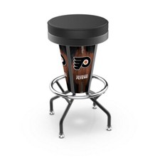 NHL - Lighted Philadelphia Flyers Swivel Bar Stool Hockey Team Logo