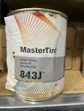 843J Quart bright yellow Mastertint Chromabase Cromax axalta Toner