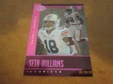 SETH WILLIAMS 2021 CHRONICLES DRAFT PICKS  ILLUSIONS PINK ROOKIE  CARD  #125