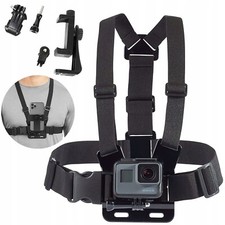Chest Strap Harness Head Mount for GoPro HERO 4 5 6 7 8 9 10 11 12 Action Camera