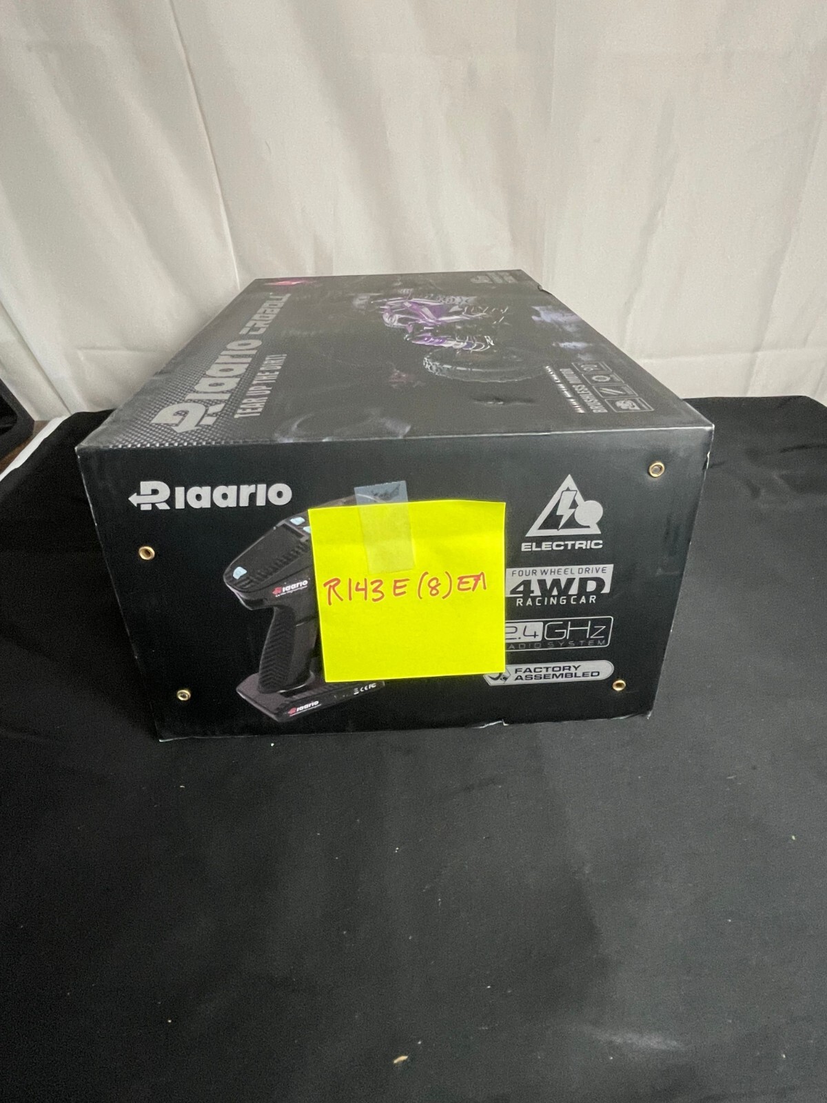 Riaario Croboll Purple Black Remote Control 70-100KM/H Power 4WD Off Road Car