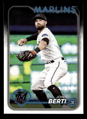 Jon Berti 2024 Topps #524 Miami Marlins