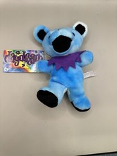 Vintage Grateful Dead Bear Plush Bean Bag Daydream w/ Tag Liquid Blue..