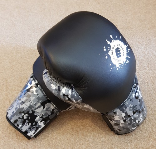 Krav Maga London Boxing Gloves - Leather 16oz - Picture 4 of 9