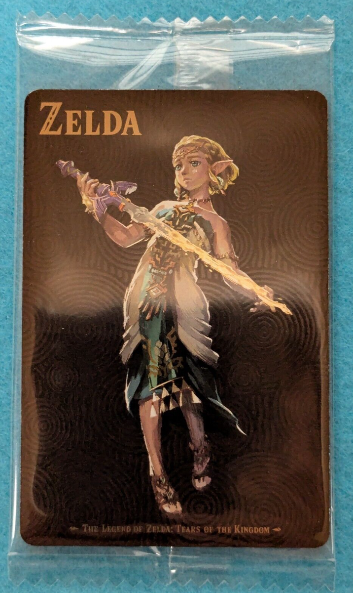 ZELDA The Legend of Zelda Tears of the Kingdom Nintendo Wafer Card